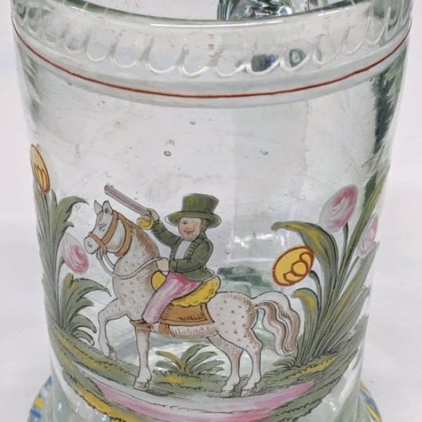 Large Glass Tankard