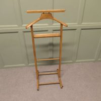 Good sturdy Art Deco Gentleman’s Floor Standing Valet or Suit Hanger A very useful piece