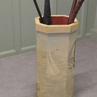 Hand Painted Cowes Week Umbrella Stand This is a beautiful and nostalgic piece