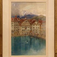 Harry Goodwin (1842–1925) Lucerne Twilight, 1892