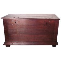Heavy Rustic Oak Coffer