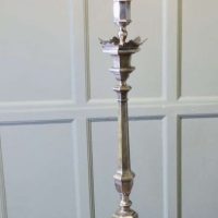 Heavy Silver Plated Standard or Floor Lamp