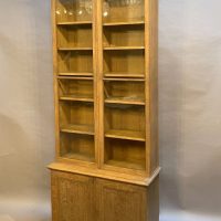 Exceptional C19th tall bookcase by Howard &amp; Sons