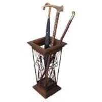 Iron Strap Work Stick Stand, Umbrella Stand