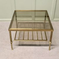 Italian Designed Mid 19th Century Brass Coffee Table