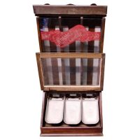 Knight’s Castile Chemist Shop Display Soap Mechanical Dispensing Cabinet
