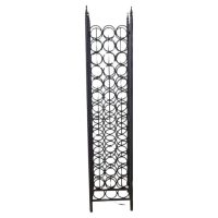 Large 42 bottle Gothic Look Iron Wine Rack