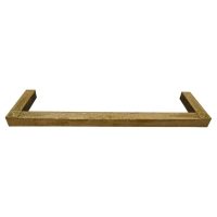 Large Arts and Crafts Brass Fender