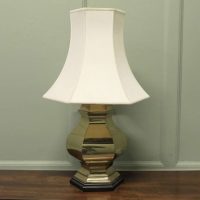 Large Brass Table Lamp