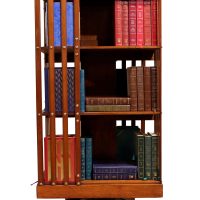 Large Edwardian Mahogany Revolving Bookcase, c.1900