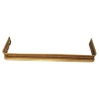 Long 19th Century Pierced Brass Fender