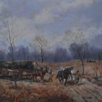 Henry Frederick Lucas-Lucas (1848-1943) Brandon Wood, Coombe, Near Rugby.