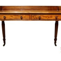 Mahogany Library Writing Table/Side Table, Circa 1860