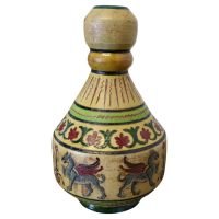 Montopolyi Arno Italian Vase with Winged Guardians An unusual piece