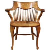 Oak Desk Chair circa 1880