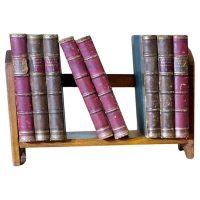 Oak Desk Top Book Trough