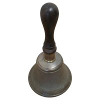 Old Bronze Hand Bell, Town Cryer’s or School Bell