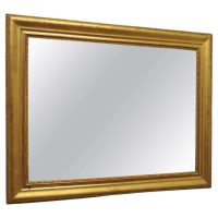 Old Rectangular Gilt Mirror