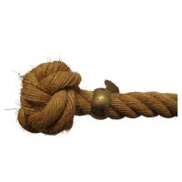 Pair of Banister Rails Hand Made in Sisal