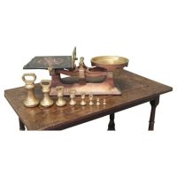 Palethorpes Butcher’s Balance Scales, Advertising Sausages