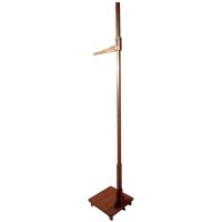 Pharmacy Height Measure Stand, Pitch Pine Measuring Stick or Somastome
