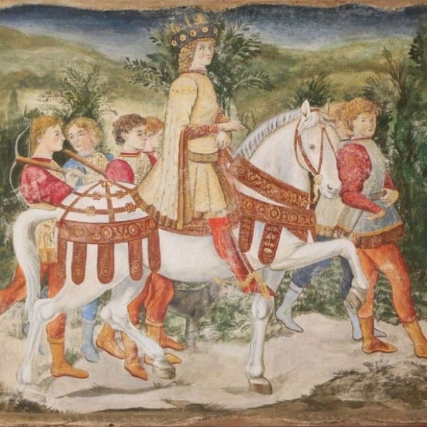 “Procession of the Magi” After Benozzo Gozzoli