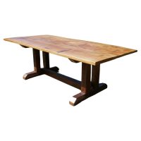 Reclaimed Elm Rustic English Barn Table This is a superb piece