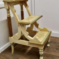 Regency Style Painted Library Steps