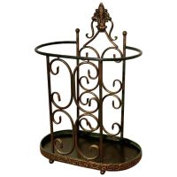 Roomy Half Round Wirework Stick Stand or Umbrella Stand