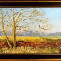 Stanley Orchart (1920-2005) Oil on board