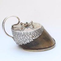 Silver Mounted Horse Hoof Paperweight