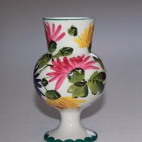 Rare Scottish Pottery Wemyss chrysanthemum vase