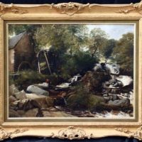 SOLD Frederick Richard Lee. R.A. Oil Painting