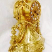 SOLD 19th cent French ornate mantle clock