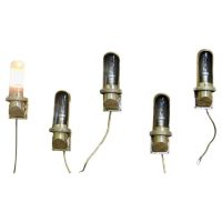 Set of 5 Vintage Nautical Brass Bulk Head Lights