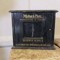 Set of Mather and Platt Sprinkler Heads in Case A rare find