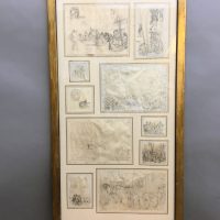 Decorative Collection Of C18th Sketches