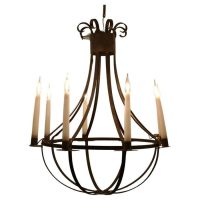Stylish Aesthetic Blacksmith Made Large Ballon Light