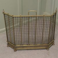 Superb Brass Fire Guard Screen This is a Fine Quality Screen
