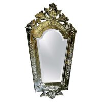 Superb Large Venetian Cushion Mirror