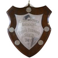 Traditional Shield Swimming Trophy