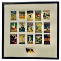 Travel Agent’s P%26O Poster, Orient Cruse Lines Advertising This isa very attract