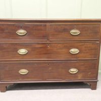 Very Slim Mahogany Chest of Drawers