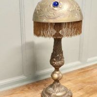 Very Unusual Arts and Crafts French Reading Lamp