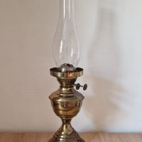 Antique SHS SAMUEL HEATH &amp; SONS Duplex Brass Oil Lamp Base