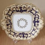 Antique Coalport Adelaide Cake Plate, c.1840