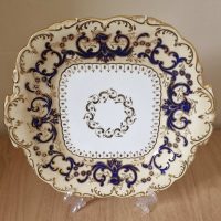 Antique Coalport Adelaide Cake Plate, c.1840