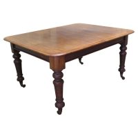 Victorian Extending Dining Table with 2 Leaves