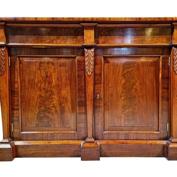 Victorian Flame Mahogany Chiffonier