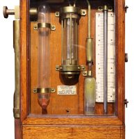 Victorian Kentometer by Brady &amp; Martin Ltd, in Original Glazed Mahogany Case, Circa 1880